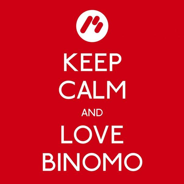 Keep calm and love Binomo